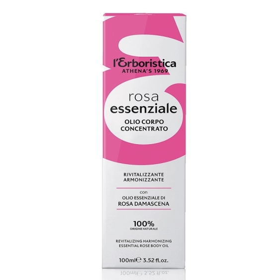 Athena's L'Erboristica Olio Corpo Rosa Essenziale Rivitalizzante 100 ml