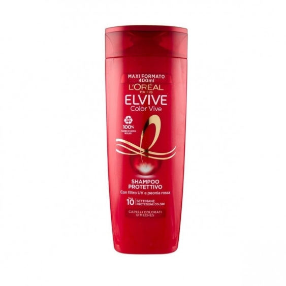 L'Oreal Paris Elvive Color Vive Shampoo Protettivo Per Capelli Colorati O Meches 400 ml