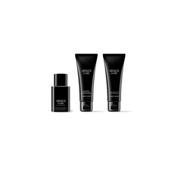 Giorgio Armani Code 50 Ml + Gel Doccia + Balsamo Dopobarba Cofanetto