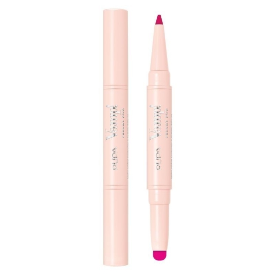 Pupa Vamp! Creamy Duo Matita Labbra Contouring & Rossetto Brillante 009 Flamingo Fuchsia