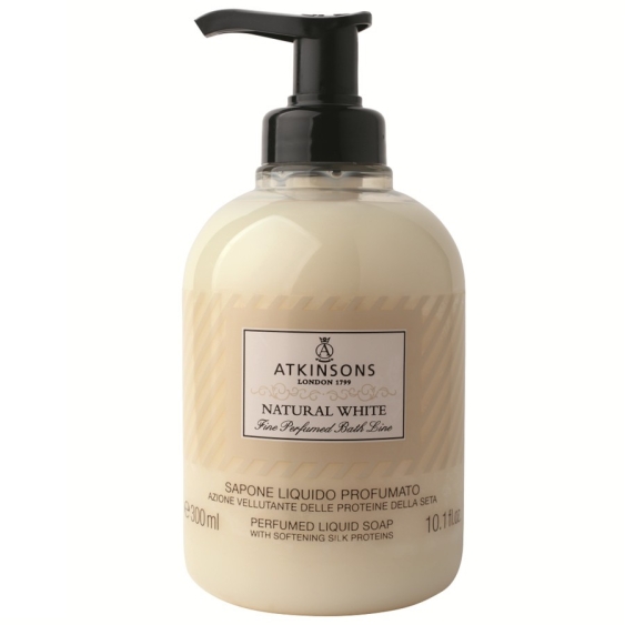 Atkinsons Fine Perfumed Line Natural White Sapone Liquido Profumato 300ML