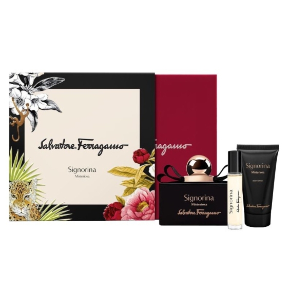 Salvatore Ferragamo Signorina Misteriosa 100 ml + 10 ml + Body Lotion Cofanetto