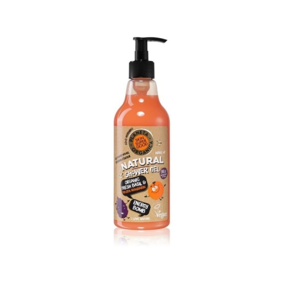 Planeta Organica Energy Bomb Gel Doccia Con Mandarino E Basilico 500 ml