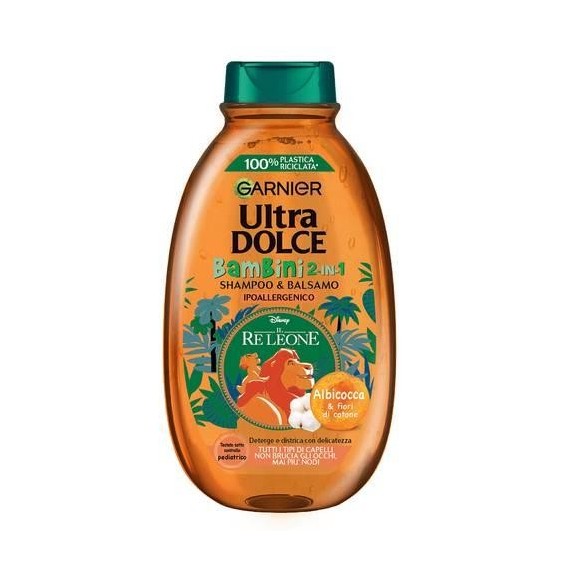 GARNIER ULTRA DOLCE SHAMPOO ALBICOCCA BIMBI ML.300