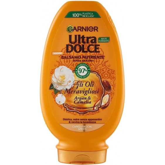 Garnier Ultra Dolce Balsamo Nutriente Oli Meravigliosi Argan E Camelia 360 ml