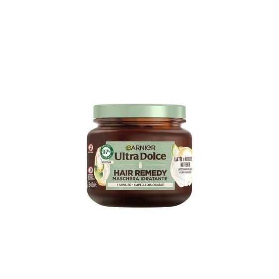 Garnier Ultra Dolce Hair Remedy Maschera Idratante Latte Di Mandorla Nutriente 340 ml