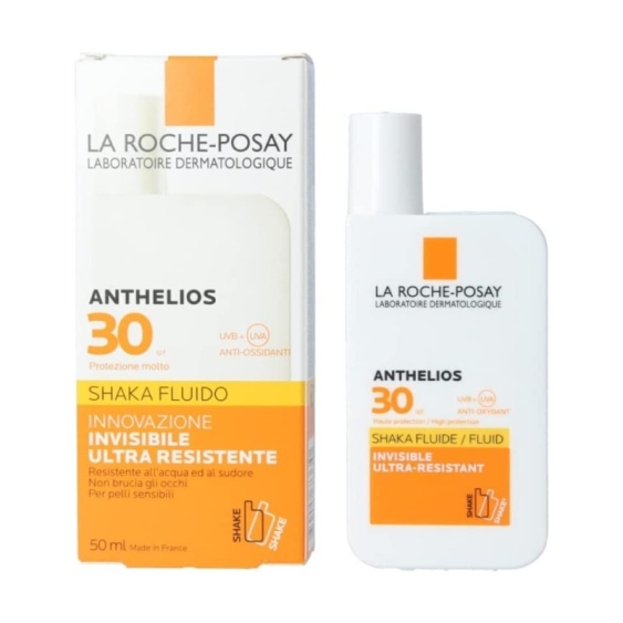 La Roche Posay Anthelios Shaka Fluid SPF30 Fluido Solare Invisibile Ultra Resistente 50 ml