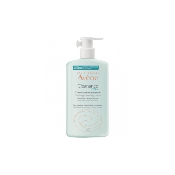 Avene Cleanance Hydra Crema Detergente Lenitiva Per Pelle Secca E Sensibile 400 ml