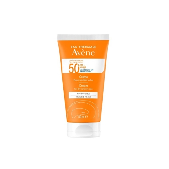 Avene Crema Solare SPF50+ Effetto Invisibile Per Pelli Secche E Sensibili 50 ml