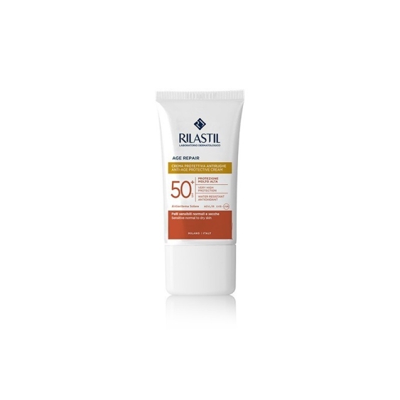 Rilastil Age Repair SPF50+ Crema solare Protettiva Antirughe 40 ml