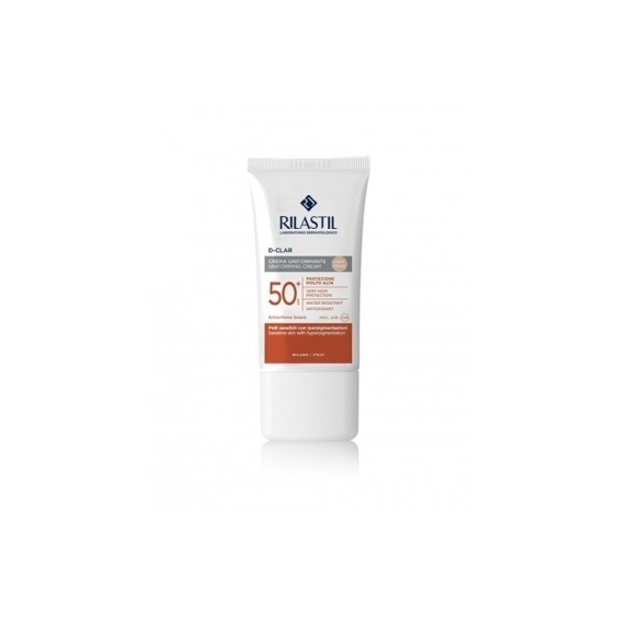 Rilastil D-Clar SPF50+ Crema Solare Colorata - 40 ml