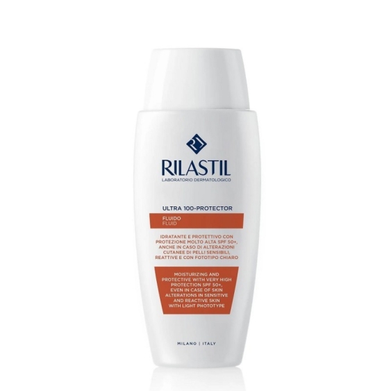 Rilastil Ultra 100-Protector Fluido Idratante Protettivo Per Pelli Sensibili E Reattive 75 ml