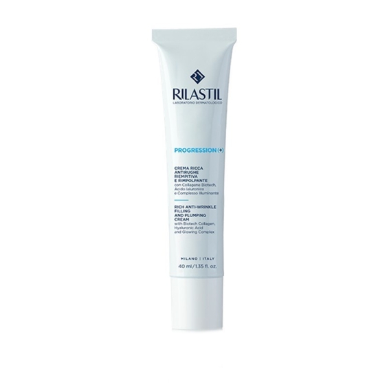 Rilastil Progression (+) Crema Antirughe Ricca Riempitiva E Rimpolpante 40 ml