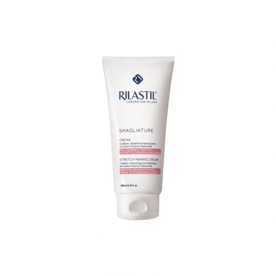 Rilastil Smagliature Crema Emolliente Idratante Elasticizzante Pelli Sensibili 200 ml