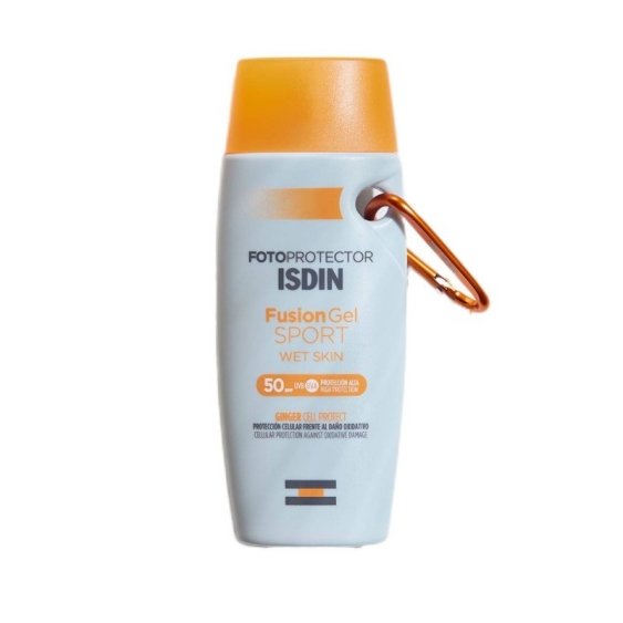 Isdin Fotoprotector Fusion Gel Sport SPF50 Lozione Solare Leggera Resistente Ad Acqua E Sudore 100 ml