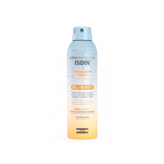 Isdin Fotoprotector Wet Skin Spray Solare Trasparente SPF50 250 ml