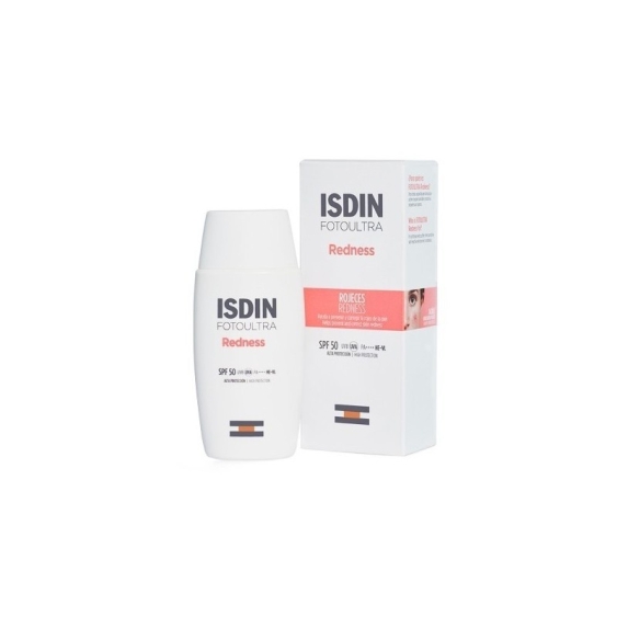 Isdin FotoUltra Redness SPF50 Lozione Solare Viso Anti-Arrossamento 50 ml