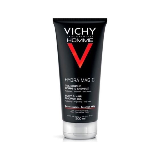Vichy Homme Mag C Gel Doccia Corpo E Capelli Tonificante E Idratante 200 ml