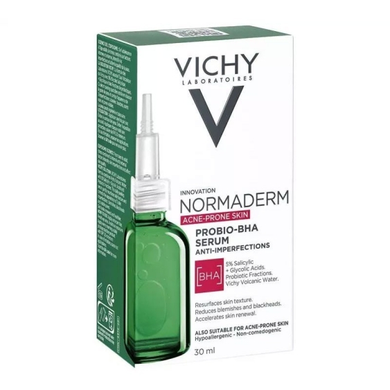 Vichy Normaderm Probio-Bha Siero Anti-Imperfezioni Per Pelli Grasse O A Tendenza Acneica 30 ml