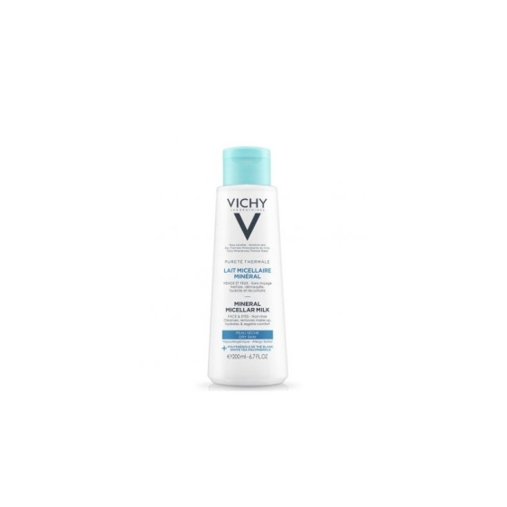 Vichy Purete Thermale Latte Detergente Micellare Minerale Struccante Per Pelle Secca 200 ml