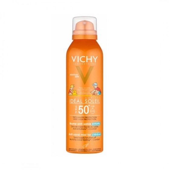 Vichy Capital Soleil Spray Solare Anti-Sabbia Per Bambini SPF50+ 200 ml