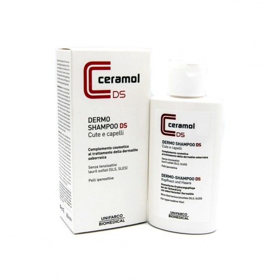 Ceramol C Ds Dermo Shampoo DS Cute E Capelli - Complemento Cosmetico Al Trattamento Della Dermatite Seborroica 200 ml