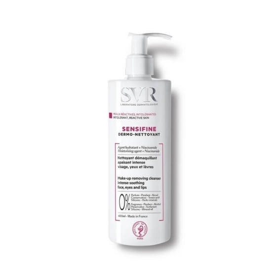 SVR Sensifine Dermo Nettoyant Detergente Struccante Lenitivo Intenso 400 ml