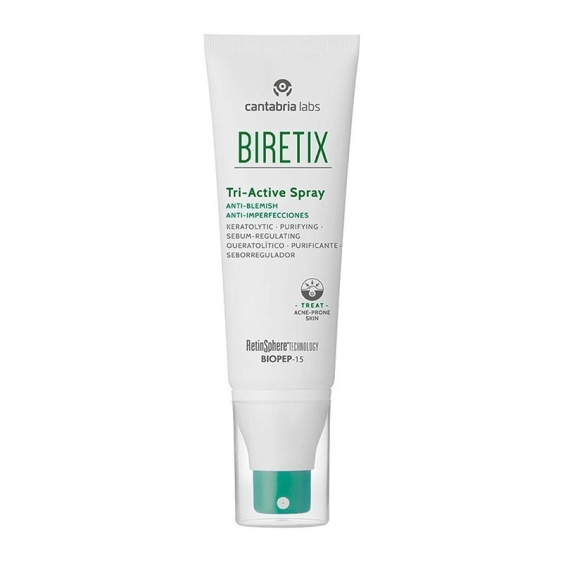 Difa Cooper Biretix Tri-Active Spray Corpo Anti-Imperfezioni Purificante Seboregolatore 100 ml