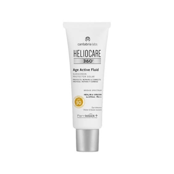 Difa Cooper Heliocare 360 Age Active Fluid SPF50 Protezione Solare Viso Anti-age 50 ml