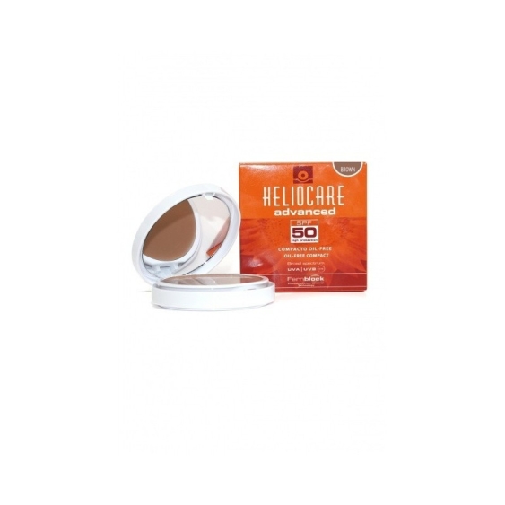 Difa Cooper Heliocare Color Fondotinta Compatto Oil-Free SPF50 - Brown