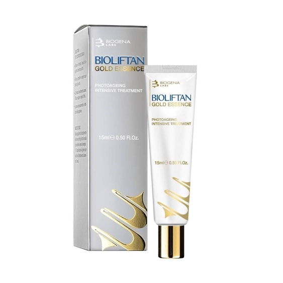 Biogena Bioliftan Gold Essence Trattamento Intensivo Anti-Fotoinvecchiamento 15 ml