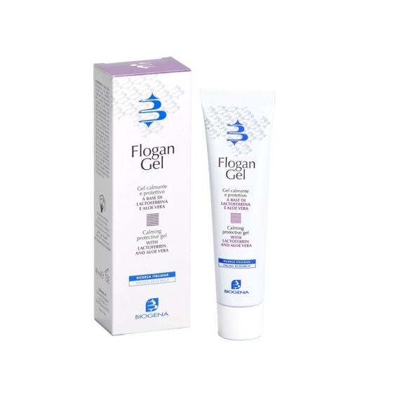 Biogena Flogan Gel Trattamento Viso Riequilibrante Anti-Desquamazione Per Pelle Soggetta A Dermatite 40 ml