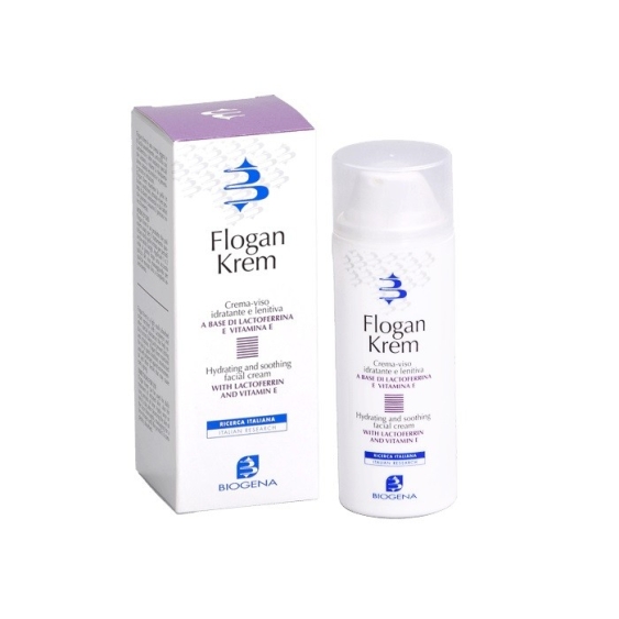 Biogena Flogan Krem Crema Viso Riequilibrante Lenitiva Per Pelle Soggetta A Dermatite 50 ml