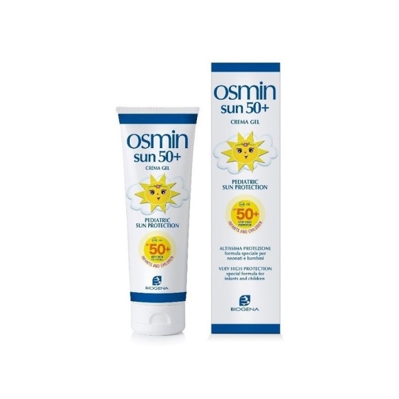 Biogena Osmin Sun SPF50+ Crema Gel Solare Per Neonati E Bambini 90 ml
