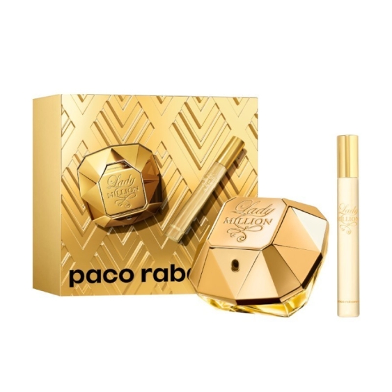Paco Rabanne Lady Million 50 ml + 10 ml Cofanetto