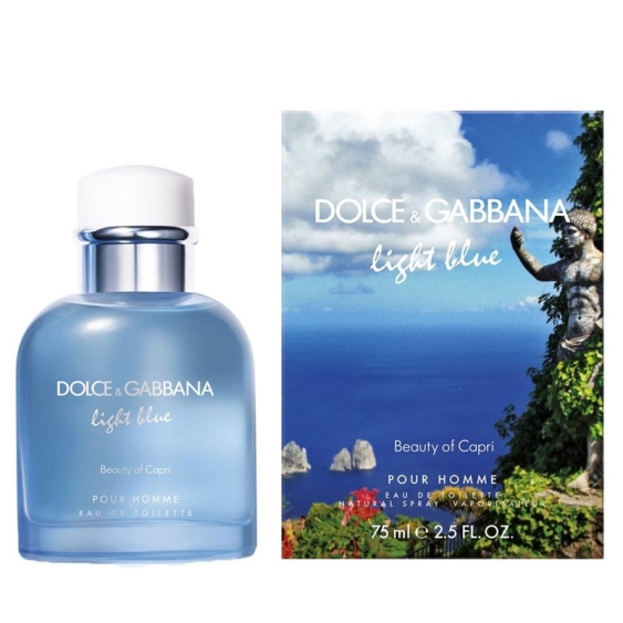 Dolce & Gabbana Light Blue Pour Homme Beauty of Capri 75ML