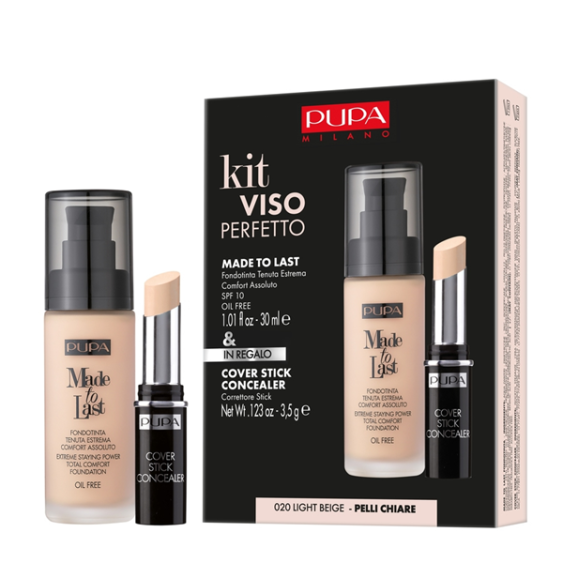 Pupa Kit Made To Last Fondotinta