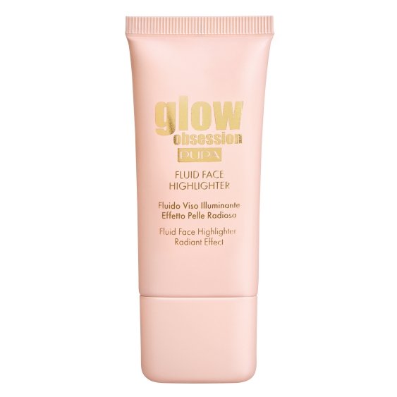 Pupa Glow Obsession Face Fluid Highlighter Effetto Pelle Radiosa - 002 Champagne