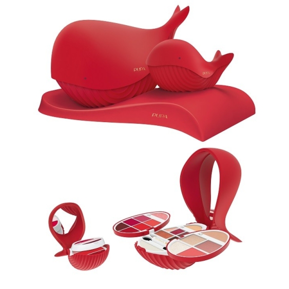 Pupa Whale 1 + Whale 4 Rosso Cofanetto