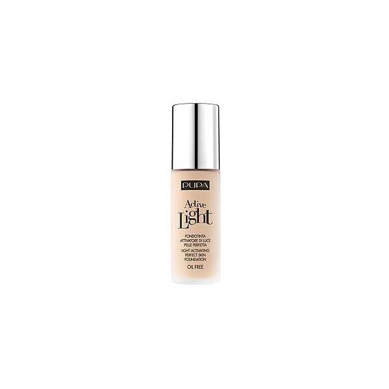 Pupa Active Light Fondotinta - 010 Porcelain