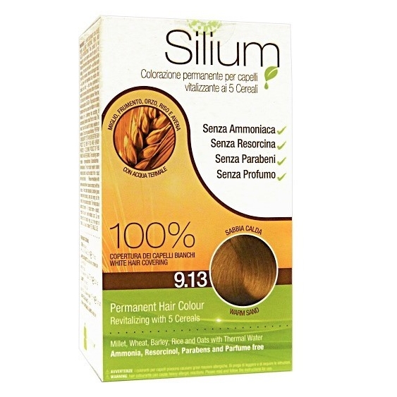 Silium Colorazione Permanente ai 5 Cereali 9.13 Sabbia Calda
