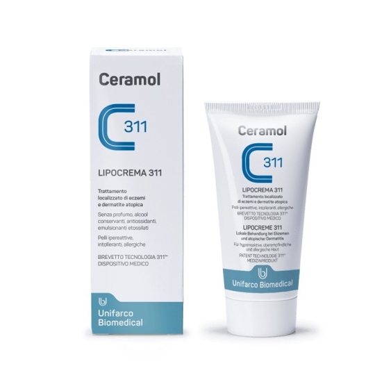 Ceramol Lipocrema 311 - Trattamento Localizzato Di Eczemi E Dermatite Atopica 100 ml