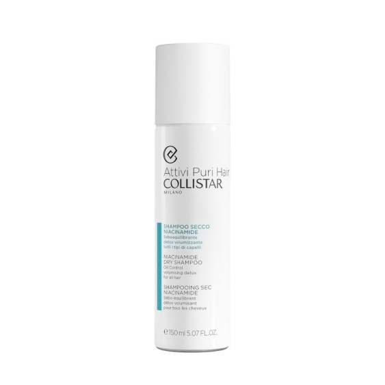 Collistar Attivi Puri Hair Shampoo Secco Niacinamide Detox Seboequilibrante 150 ml