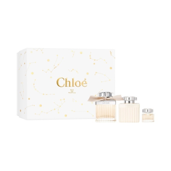 Chloe Chloé Eau De Parfum 75 ml + 5 ml + Body Lotion Cofanetto
