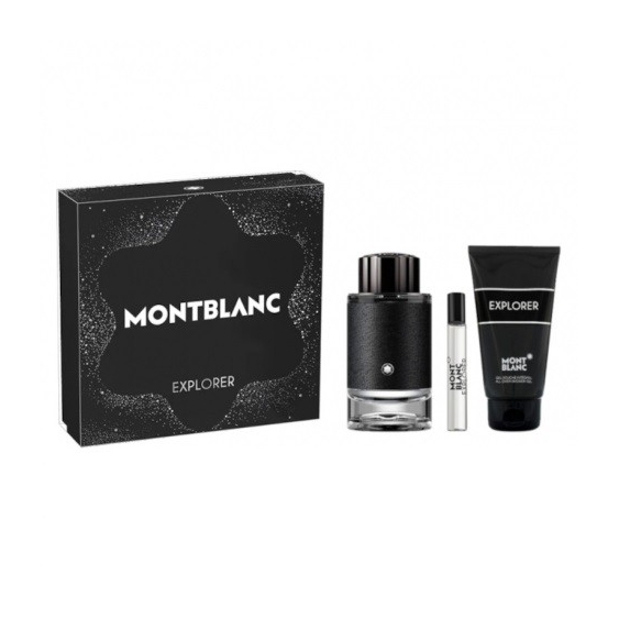 Mont Blanc Explorer 100 ml + 7,5 ml + Shower Gel Cofanetto