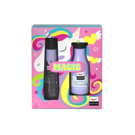 Aquolina Be Mine Magic Unicorno Acqua Profumata Corpo 150 ml + Bagno Doccia 250 ml Cofanetto