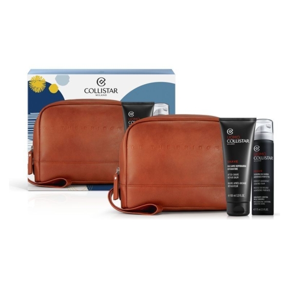 Collistar Balsamo Dopobarba Riparatore 100 ml + Schiuma da Barba Cofanetto Uomo