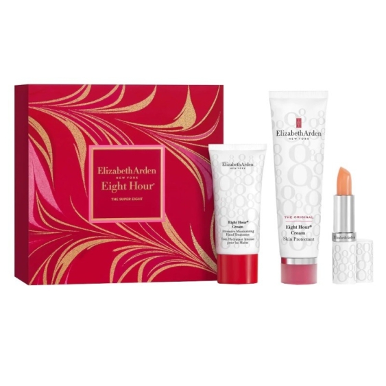 Elizabeth Arden Eight Hour Cream Skin Protectant 50 ml + Hand Cream + Stick Cofanetto