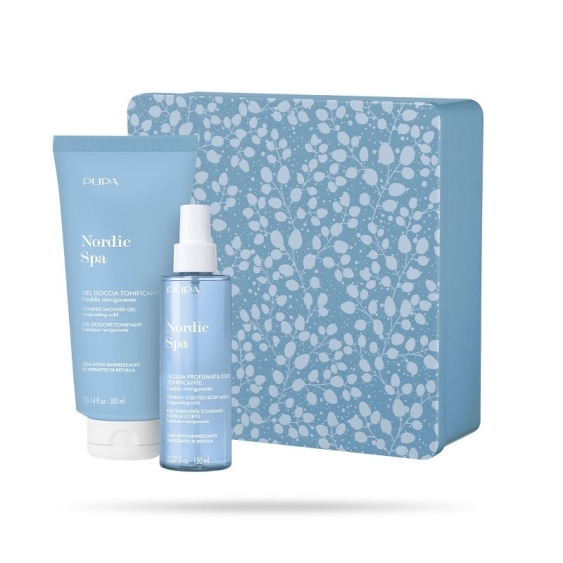 Pupa Nordic Spa Kit 2 Gel Doccia Tonificante + Acqua Profumata Tonificante