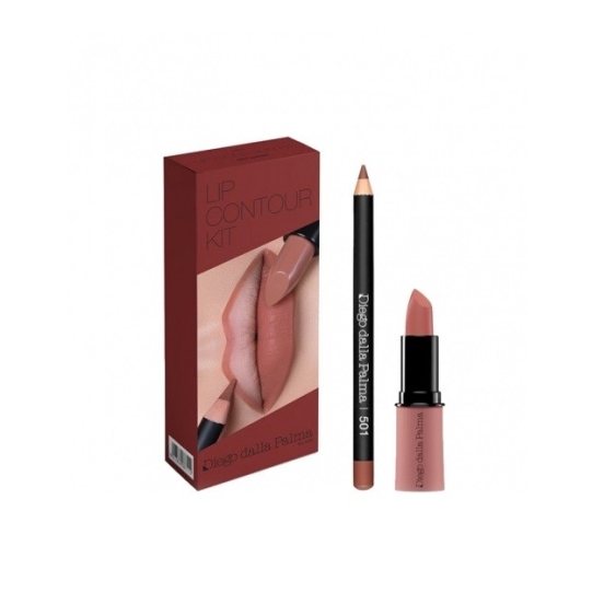 Diego Dalla Palma Lip Contour Kit Rossetto + Matita Labbra - 501 Nude